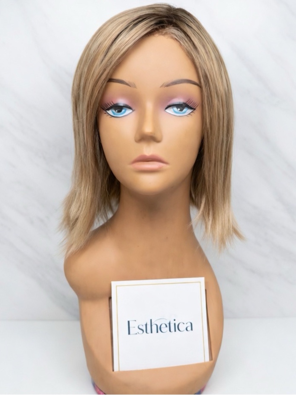 Estetica Lace Front Wig RH1488RT8 Rooted Blonde EUC + Storage Case - Picture 2 of 11